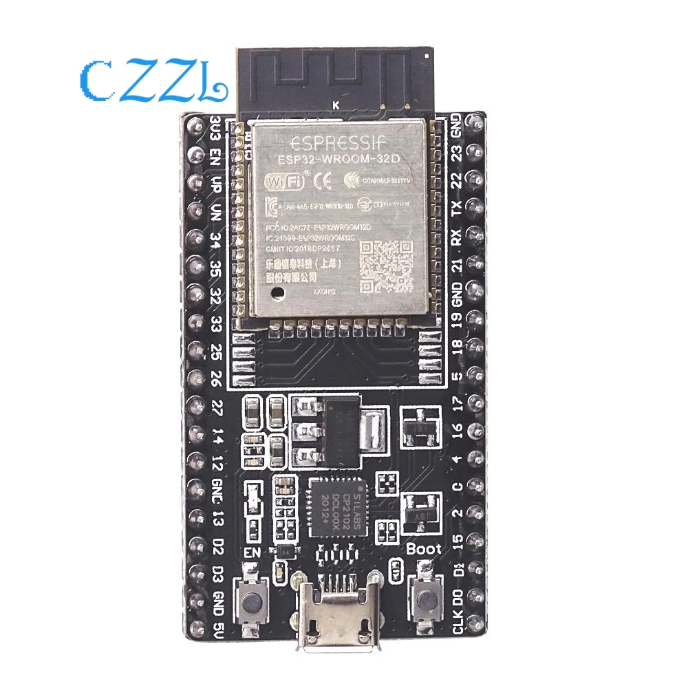 รูปสินค้า บอร์ดพัฒนา ESP32 2 คอร์ Wi-Fi + Bluetooth