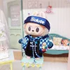 1PC 17cm Labubu Clothes Cute Mini Plush Doll's Outfit Accessories Jumpsuit Hooded Sweater Poncho for Labubu Dolls Fans Gift 6