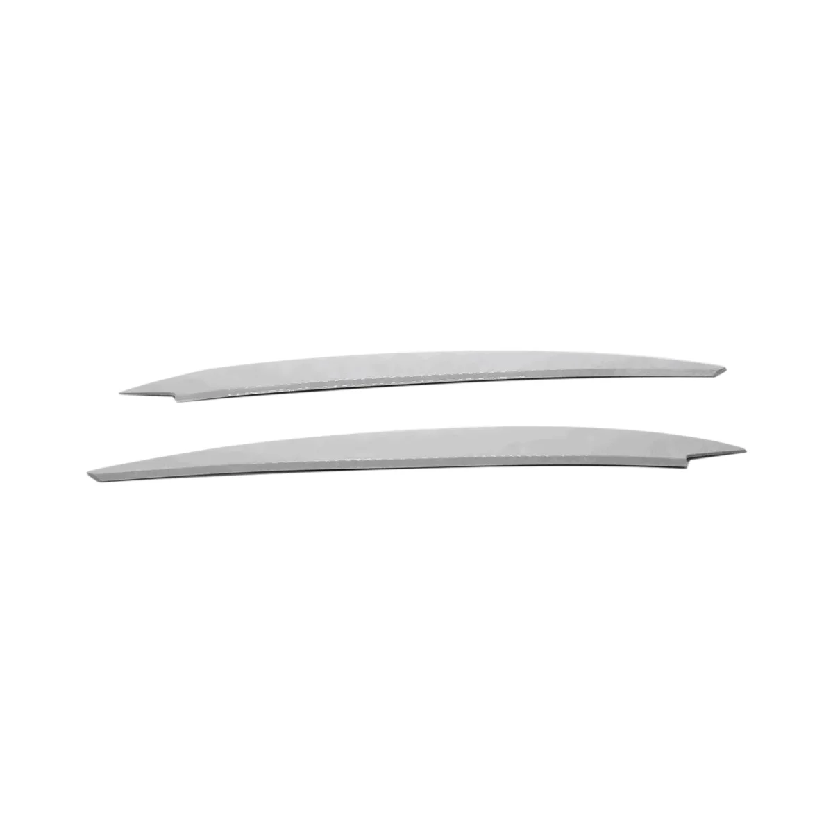 

For VW Golf7 VII GTI GTD R MK7 2013-2017 Front Headlight Cover Garnish Strip Eyebrow Cover Trim