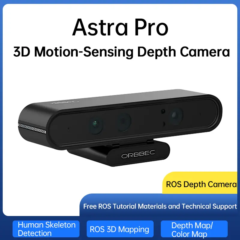 ORBBEC ASTRA Pro 3D Depth Camera Module 0.6-8M Range For AI Robot Raspberry PI Drones Development Face Recognition With ROS1ROS2 image 5