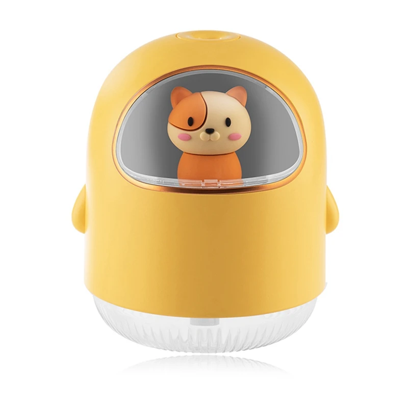 

USB Space Cat Humidifier USB Mini Cartoon Atmosphere Lamp Mute Spray Air Conditioning Room Water Humidifier