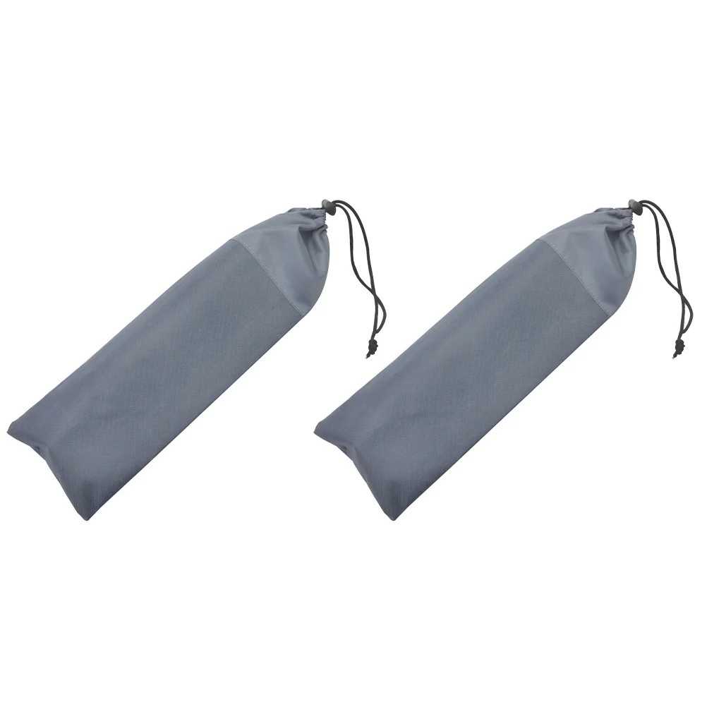 

2 Pcs Camping Tent Stakes Storage Bag Oxford Fabric Tent Nail Hammer Storage Bag