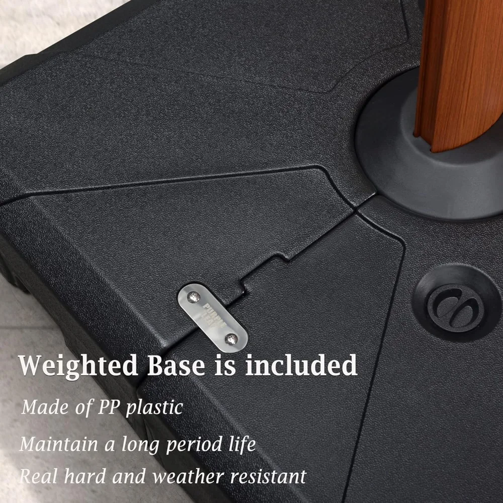 Patio Umbrella - 10ft Square Cantilever 4