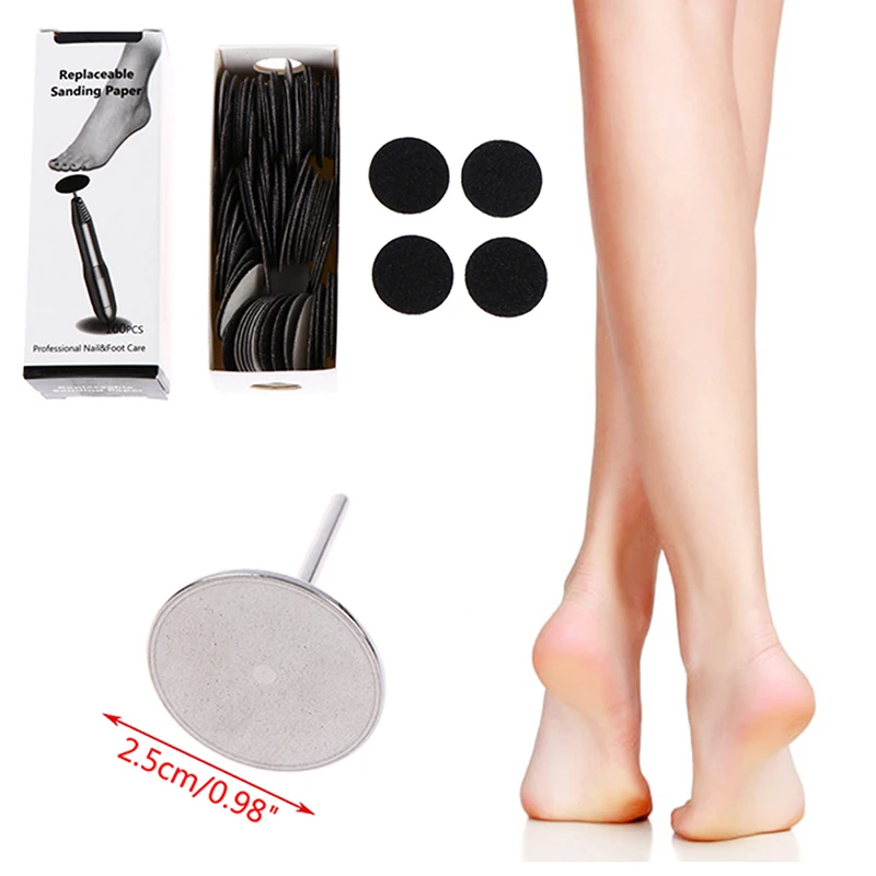 Disc For Pedicure Cuticle Callus Remove Tool Replaceable Sandpaper For