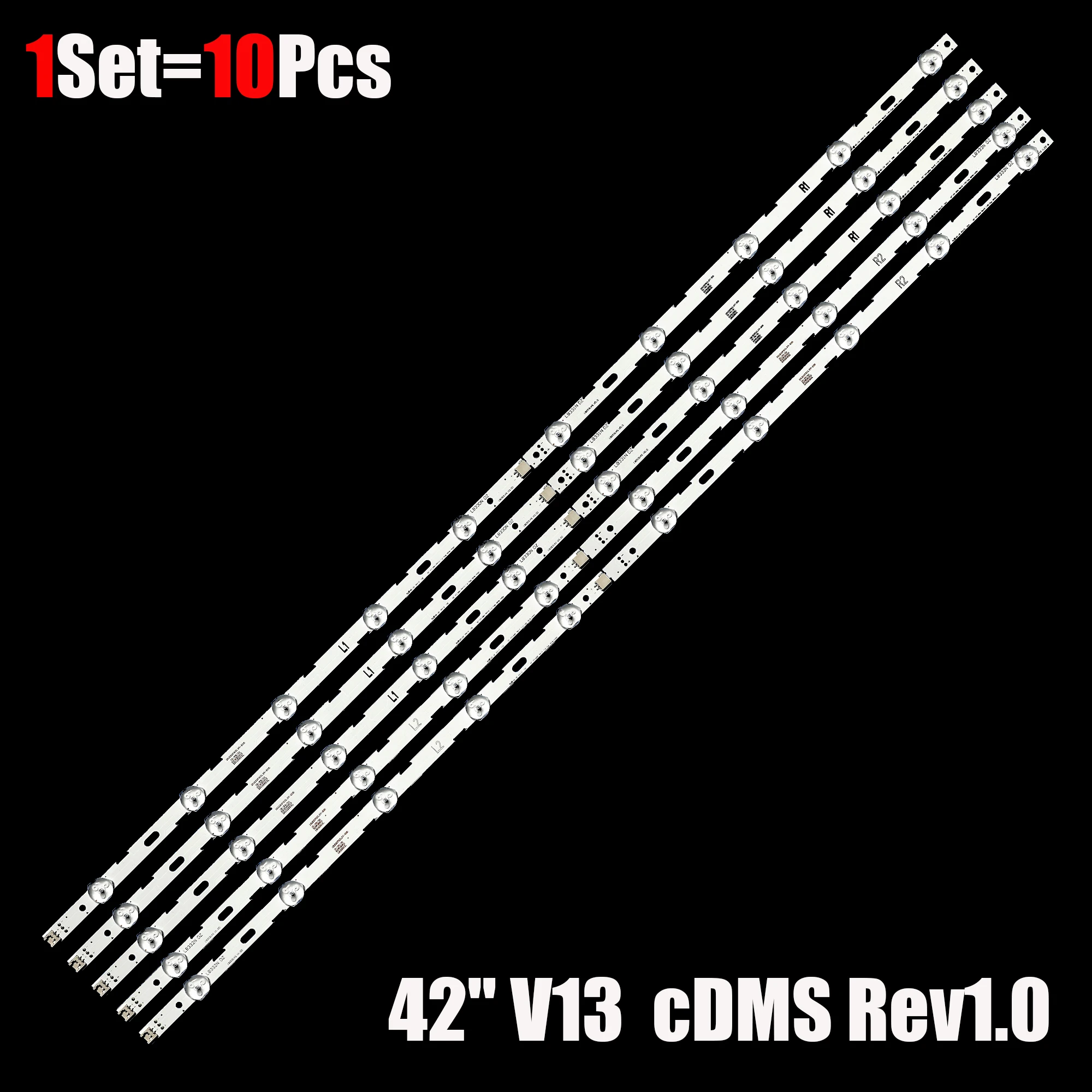 Tira de Led para tv Lcd lg 42 42ln5200 6916l1402a 6916l-1403a 6916l-1404a 6916l-1405a 42ln549c 42ln541c 42ln5300 42ln5204