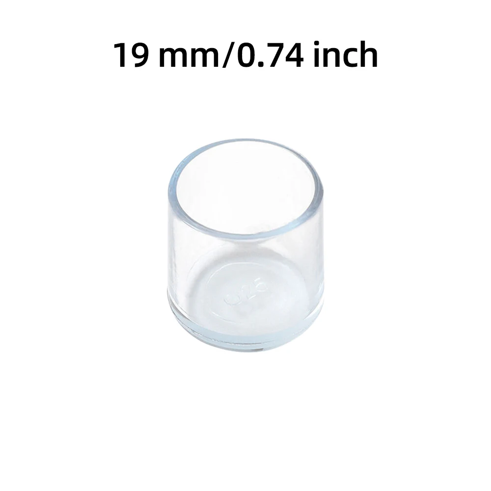 Anti-Noise Transparent Silicone Floor Protectors