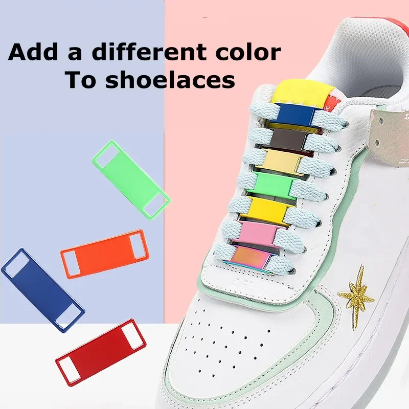 Shoelaces Buckle Shoes Decorations Sneaker Kits Metal Lace Buckle suitable for Flat Laces AF1 Shoe Charms