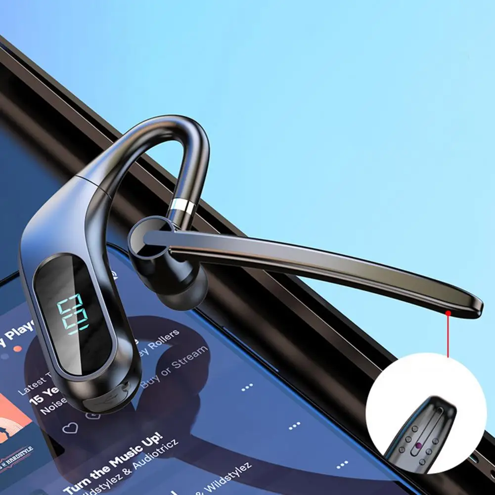 

TWS Wireless Earphone Handsfree Noise Reduction Bluetooth-compatible 5.0 Headphones Ear Hook Sport Headphone for Mobile Phone