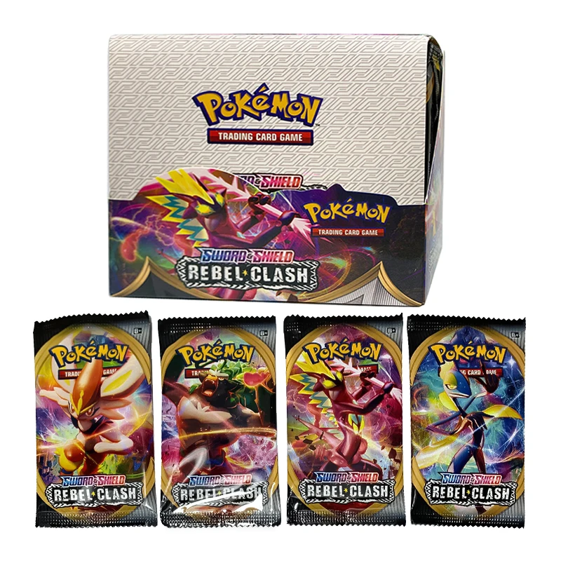 360-324Pcs Pokemon Cards Box TCG Sun Moon Evolutions Pokemon Booster Shinny Card