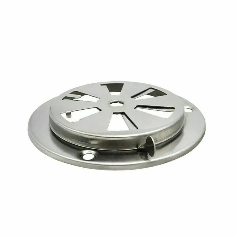 TEAMWILL 4 Stück Grill-Auspuff Entlüftungsdämpfer – Edelstahl, 9,5 X 9,5 X 3 Cm, Für BBQ Smoker & Öfen