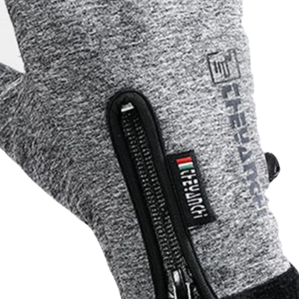 Electric Heating Waterproof Fishing Gloves Support Touch Screen Winter Riding Running Hiking Men Women Warm Non Slip Glove