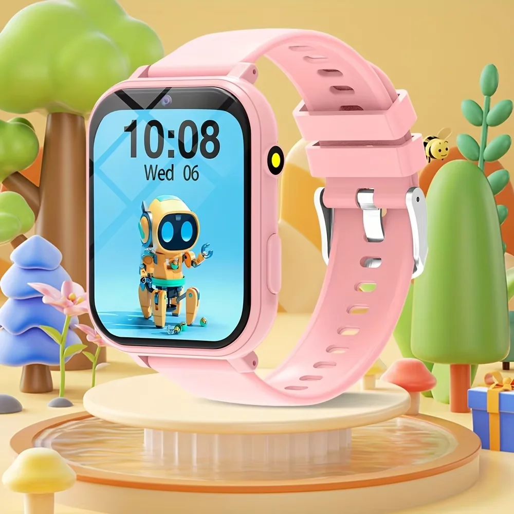 Children's Smart Watch with 1.83-Inch Full Touch Screen and Stress-Relief Games