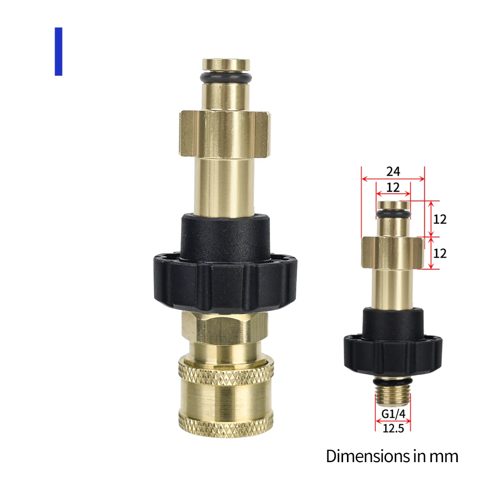 Adattatore Per Idropulitrice M22 Maschio - Per Lancia Bosch, Connessione Rapida, Max 160 Bar - Foto 4