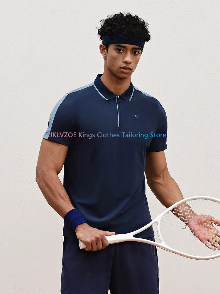 Padel Tennis Polo Shirt Men's Polo Shirt Golf Polo Shirt Simple