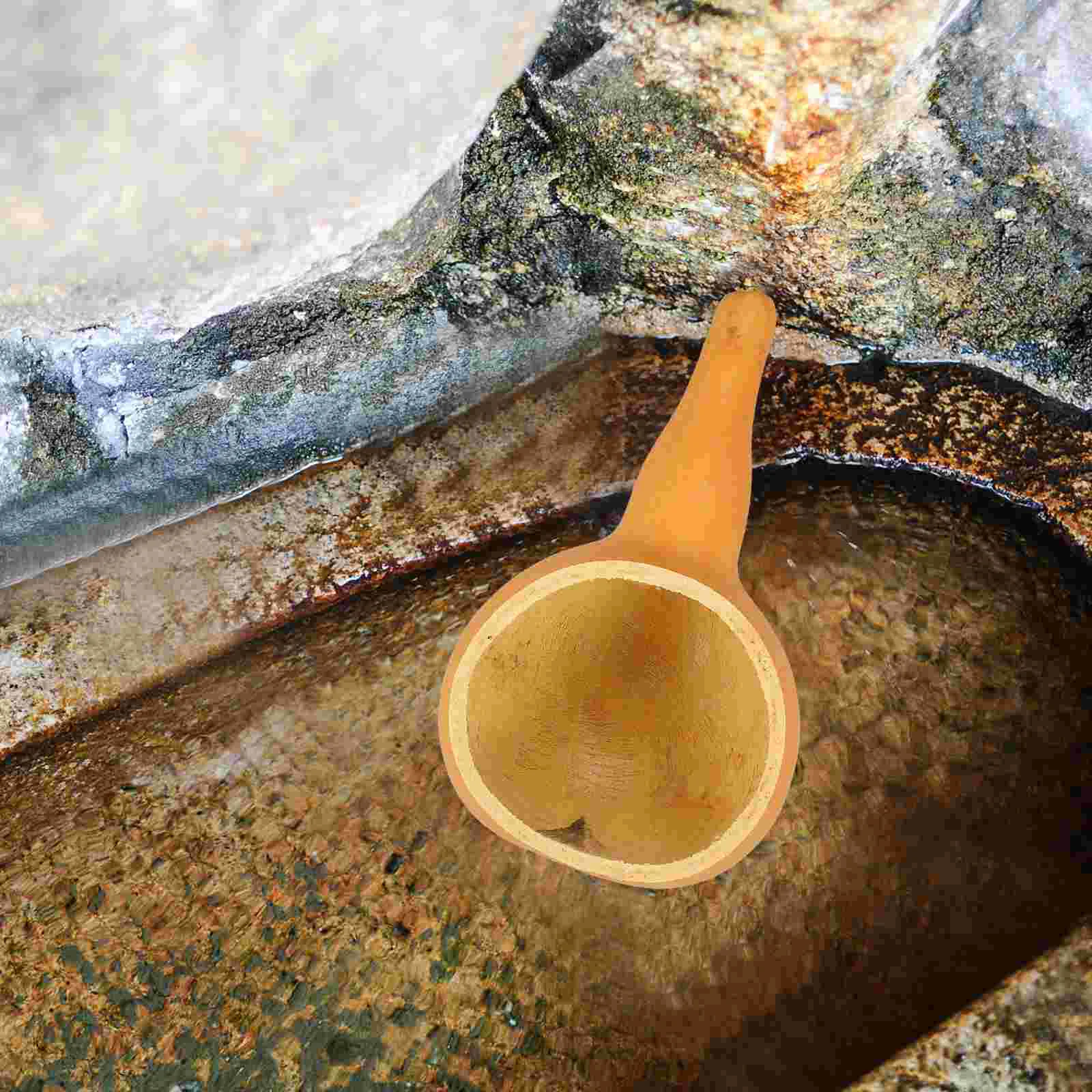 Natural Gourd Bath Water Scoop 19 28cm High Grade Large Capacity Shower Hair Washing Gardening Laundry Sauna Hotel Spa