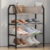 4 Floor Assembly Creative Home Shoe Rack Dormitory Door Storage Rack Storage Shoe Cabinet Components Home Supplies 1