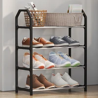 4 Floor Assembly Creative Home Shoe Rack Dormitory Door Storage Rack Storage Shoe Cabinet Components Home Supplies 1