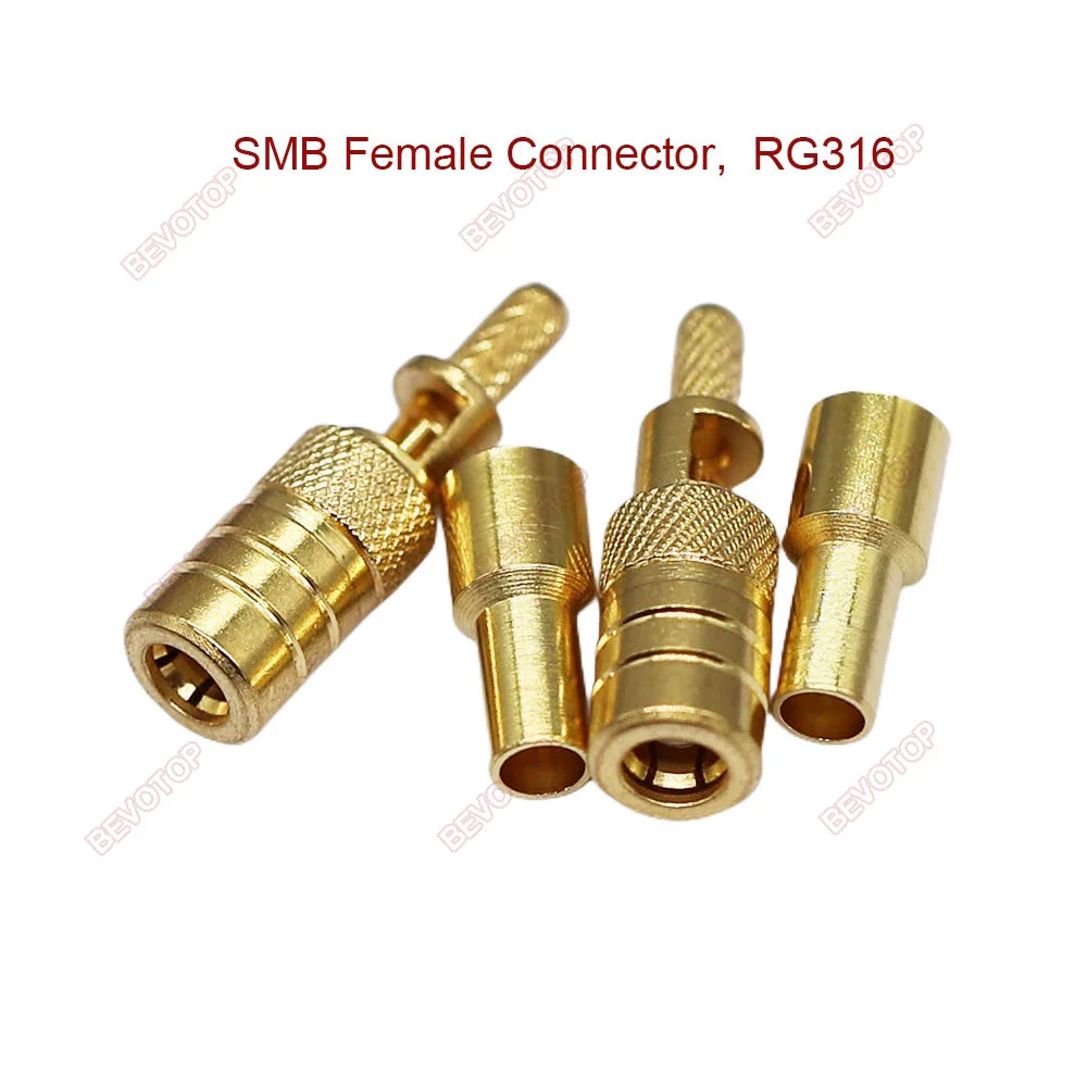 smb em linha reta ou angulo direito conector friso cabo rf conector banhado ouro ohm 02