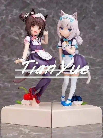 NEKO WORKS Pretty kitty Style Cute Cat Chocolate and Vanilla Cake ver. Model PVC Doll Figure Toys Car Decoration 20cm |