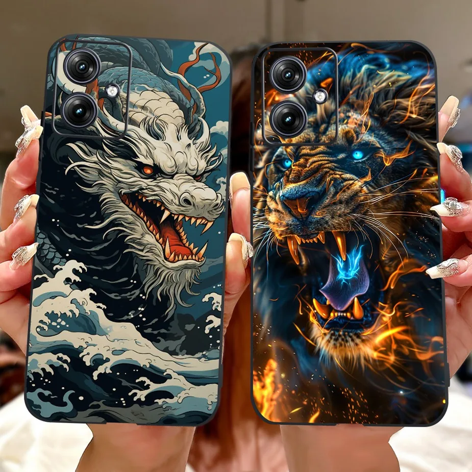 New Fashion Painted Soft Silicone Phone Case - Artistic Design Cover