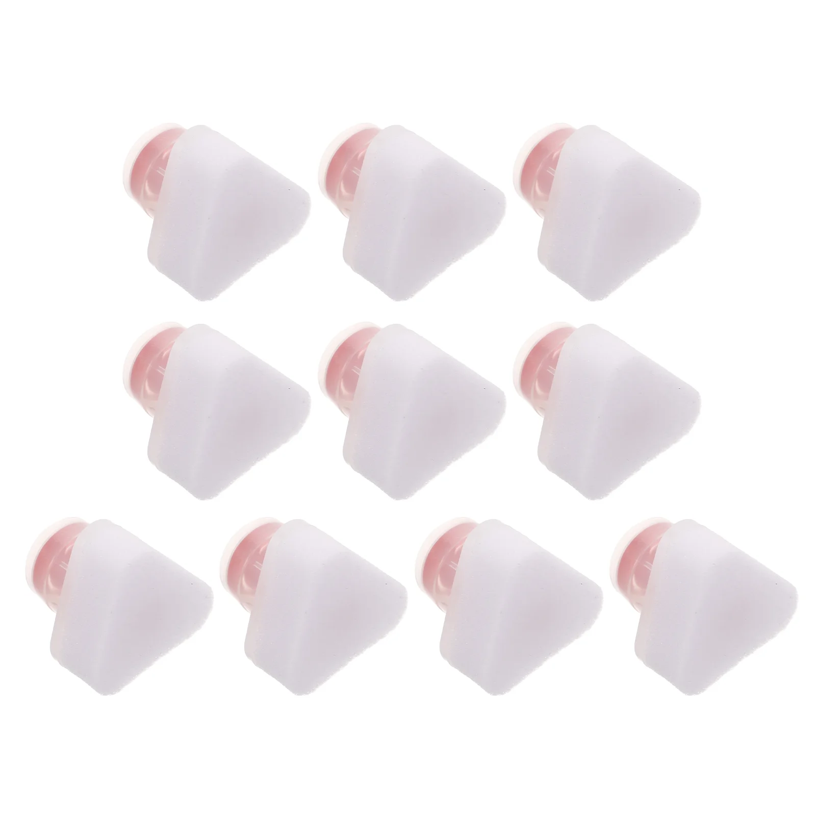 10 Pcs Shoe Polish Brush Cleaner Black Sponges Adhesive Remover Sneaker Whitening Sponge Foam Shoe Wash 2