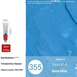 Winsor & Newton Vibrant Oil Paint - 45ML Tube (Blue 45ml)