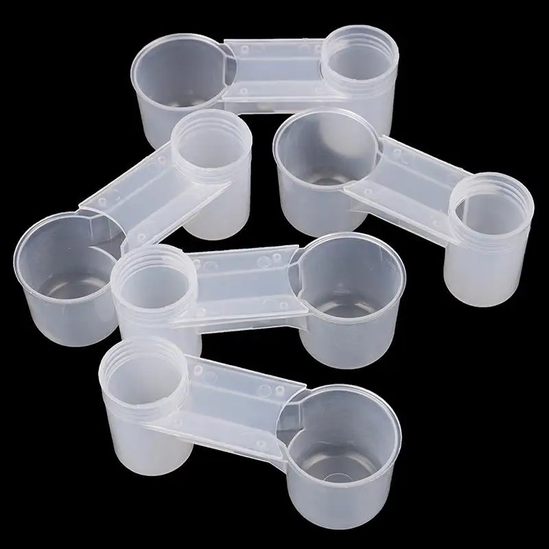 1Pcs Plastic Bird Feeder Clear Water Bottle Drinker Cup for Pigeon Accessories