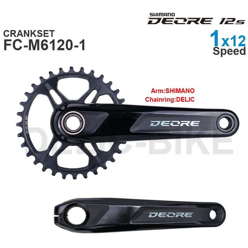 シマノ Deore FC-m6100 12s 30T クランクセット S9aa0b356919f47bb8d4dcf48403ae