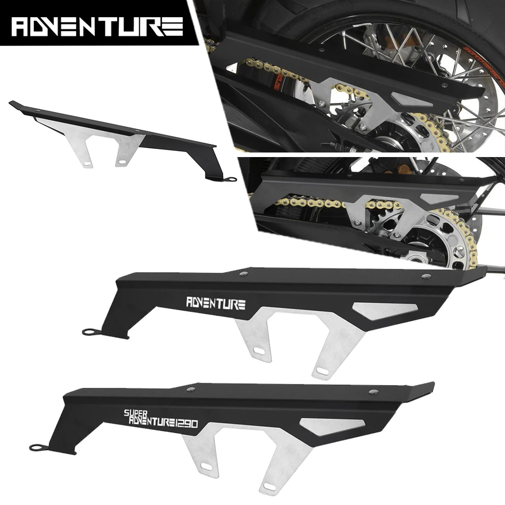 

Motorcycle Accessories Rear Chain Guard Cover Protector For 1290 Super Adventure ADV S R T 2017 2018 2019 2020 2021 2022 2023