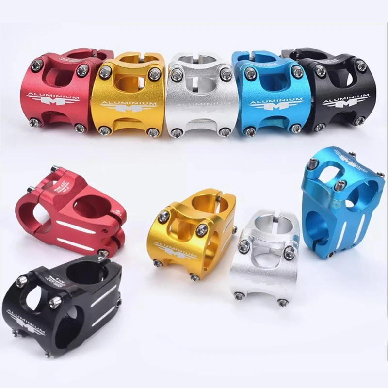 

MTB Handlebar Stem 28.6*31.8*40mm Ultralight Mountain Road Bicycle Table Aluminum Alloy Adjustable Bike Short Power Cycling Part