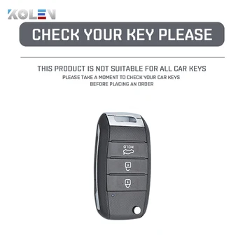 Nuovo TPU Car Flip Key Case Cover Shell per KIA Rio 3 K2 Ceed Cerato K3 K5 Sorento Sportage Soul K4 Picanto Optima Forte Stinger - Nuovo TPU Car Flip Key Case Cover Shell per KIA Rio 3 K2 Ceed Cerato
