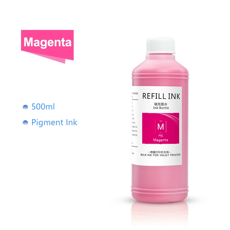 Tinta Impermeável do Pigmento Impressora a Jato de Tinta Apropriada para Epson 3800 3880 7700 9700 7800 9800 4800 4880 7600 9600 P600 P800 T3200 T3270 500ml - Imagem 3