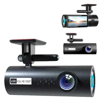 Hidden Dash Cam Wifi HD 1080P Night Vision Car Mounted Phone Interface Parking Monitoring Recording High Resolution Video Footag 2
