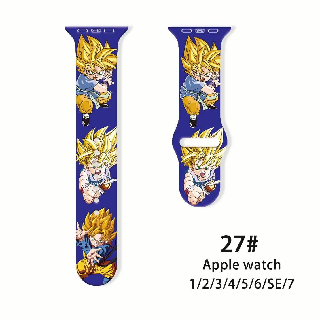 アップルウォッチ用ドラゴンボールアニメウォッチバンド、悟空、シリ