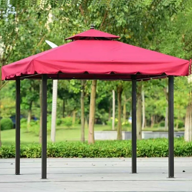 Personalizzato 10X10 Ft. Gazebo Impermeabile Resistente Del Patio Del Cortile Di Alluminio Del Giardino All'Aperto Del Gazebo Di 3X3 M
