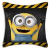 Anime Minions Kawaii Pillow Covers Cartoon Sofa Decorative Home Double-sided Printing Short Plush Cute Cushion Cover 6