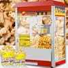 220V 1450W Commercial Popcorn Machine Tempered Glass Belt Cart Movie Theater KTV Luxury Pipoqueira Electric Roof Pop Corn Maker 4