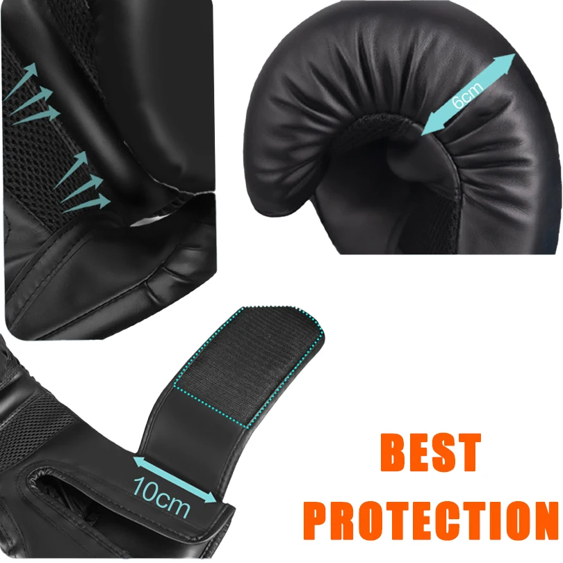 Boxing gloves for training Children Adult Set Male Kids Muay Thai Fighting Sandbag