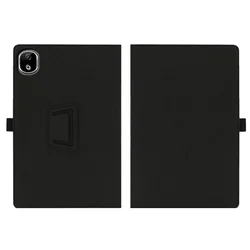 Elegant 11 - Inch Leather Magnetic Tablet Case with Full Protection for Doogee T30E (Black)