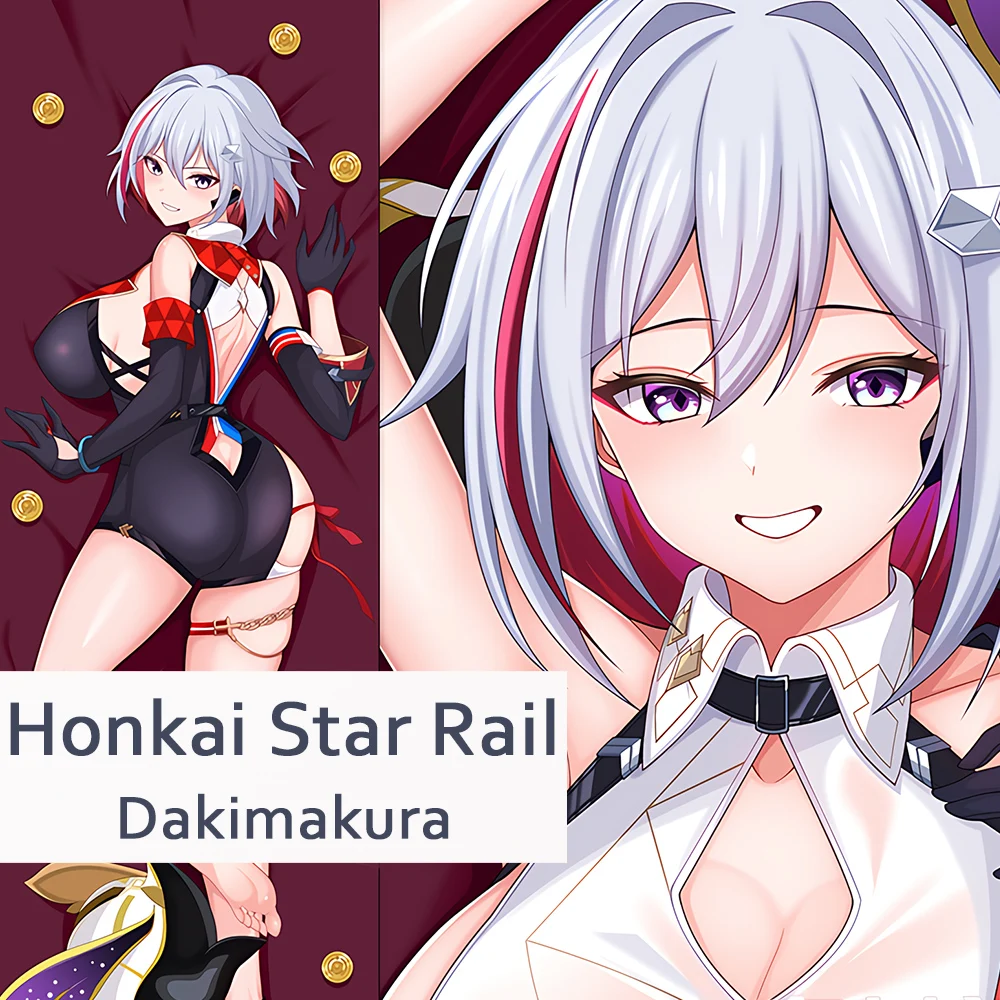 

Подушка для обнимания Honkai Star Rail Dakimakura в 2 стороны, подушка для подушки из искусственного аниме, рождественские подарки