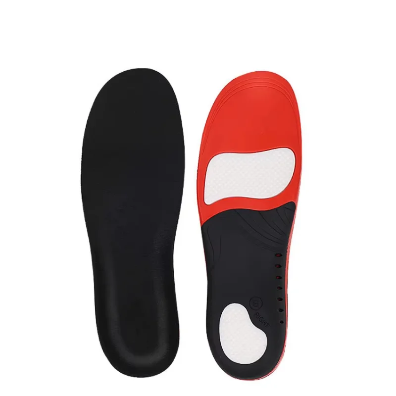 Sport Insoles for Feet PU Gel Shock Absorption Breathable Sole Pad Arch Support Pain Care