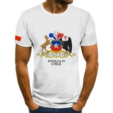 

Chile flag logo graphic 3D Print T-shirt Unisex Polyester t Shirt XXS-4XL Casual fashion Elastic and breathable T-shirts