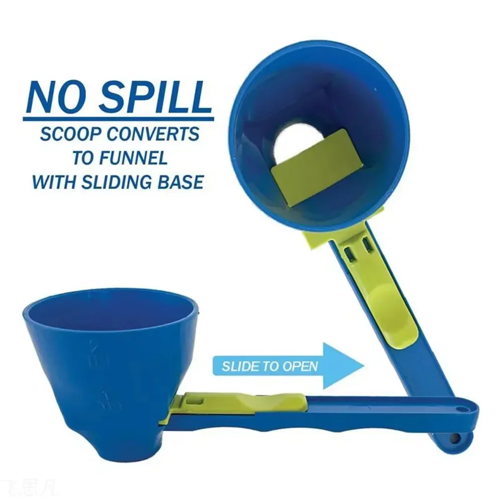 Baby Formula Spoon Funnel No Spill Measuring Tool For Protein Powder Workout Drinks & Mess-Free Refills kitchen measuring spoons,measuring spoon set