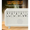 White Noise Machine Diffuser Air Aroma Diffuser Humidifier With 8 White Noise Adjustable, Night Light, Bluetooth Speaker 2