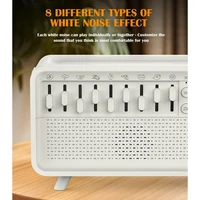 White Noise Machine Diffuser Air Aroma Diffuser Humidifier With 8 White Noise Adjustable, Night Light, Bluetooth Speaker 2