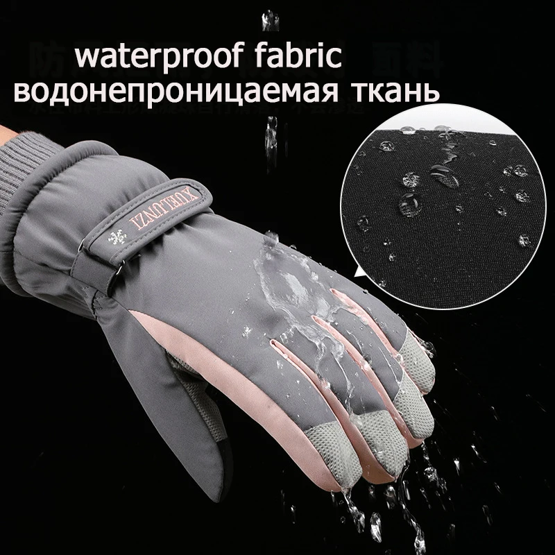 Ski Snowboard Gloves for Men and Women, Snowmobile, Motorcycle Riding, Windproof, Waterproof, Snow, Winter, New 2