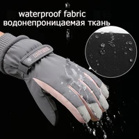 Ski Snowboard Gloves for Men and Women, Snowmobile, Motorcycle Riding, Windproof, Waterproof, Snow, Winter, New 2