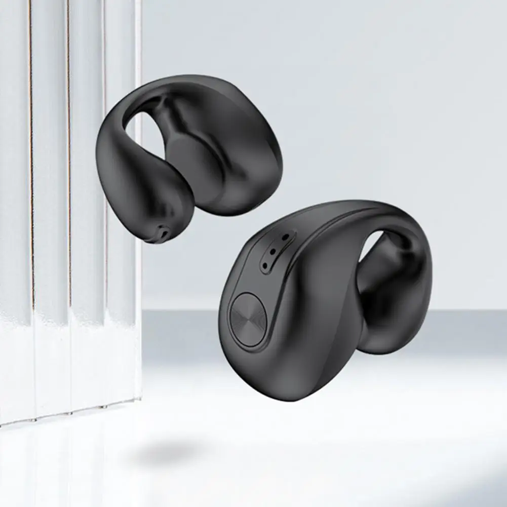 

Air Conduction Earphone Portable Noise Reduction Long Duration Ear Clip Type Wireless Bluetooth-compatible 5.3 Earplugs