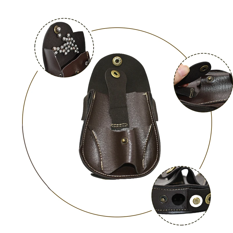 Hunting Slingshot Bag Outdoor Sports Steel Ball Storage Bag Easy