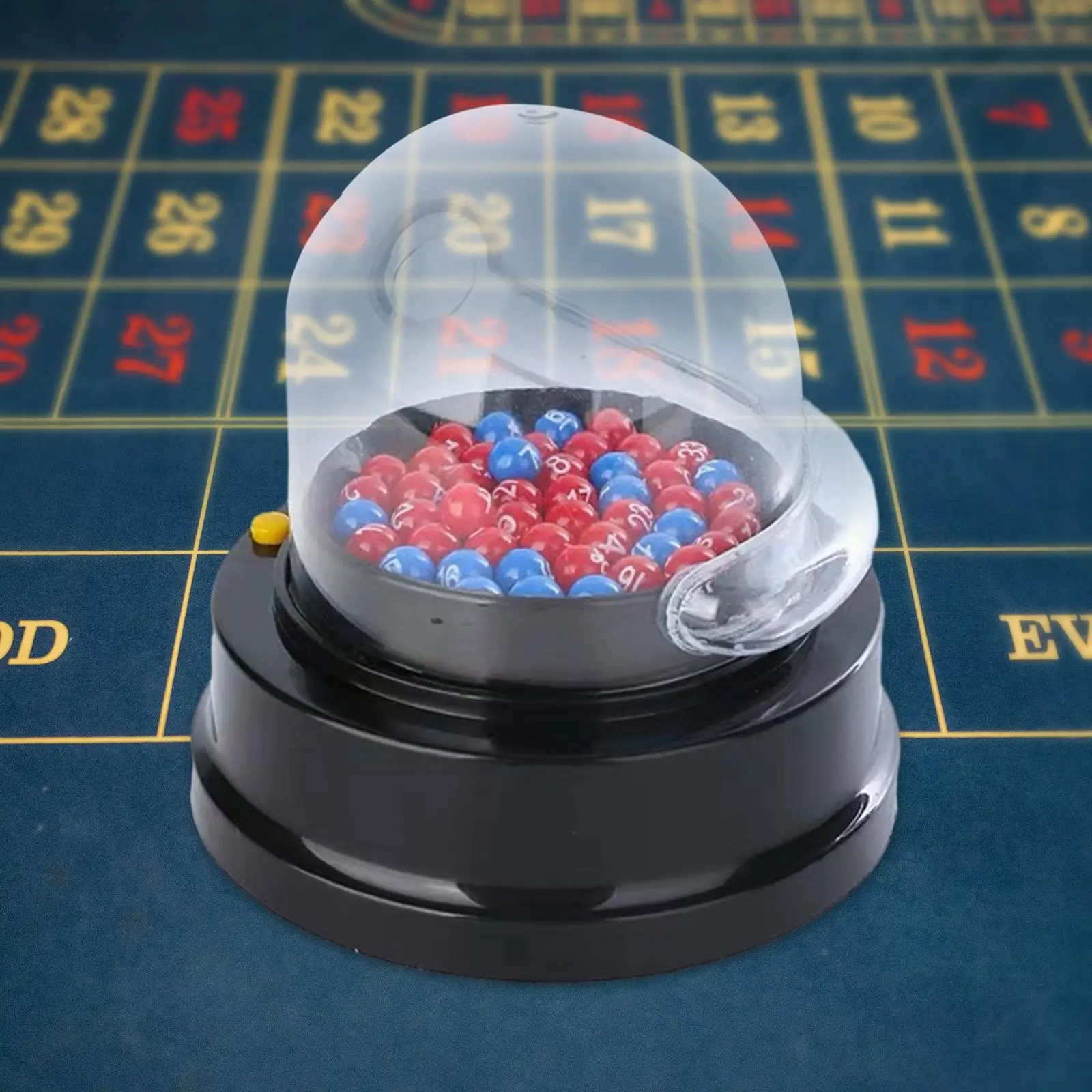 ORFOFE Party Props Bingo Game Machine Friends Gathering Games Kids Bingo Ma ORFOFE 1 Set Bingo Game Pieces Paper Number Cards Safe Family